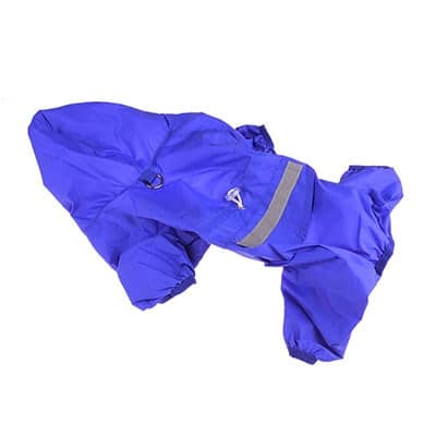 Waterproof Hooded Raincoat with Reflective Stripe - wnkrs