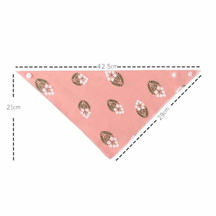 Triangular Cotton Dog Scarf - wnkrs