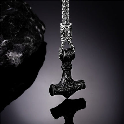 Men's Viking Style Pendant Necklace - Wnkrs