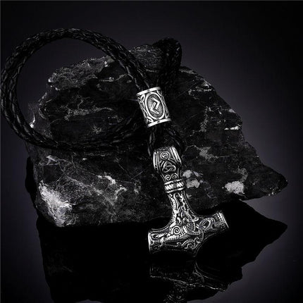 Men's Viking Style Pendant Necklace - Wnkrs