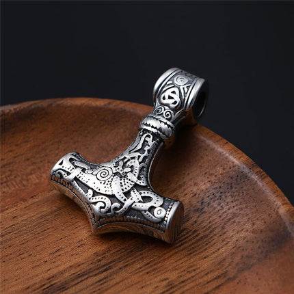 Men's Viking Style Pendant Necklace - Wnkrs