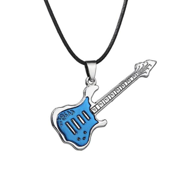 Men's 316L Stainless Steel Guitar Necklace - Wnkrs