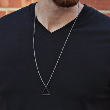 Men's Triangle Necklace - Wnkrs