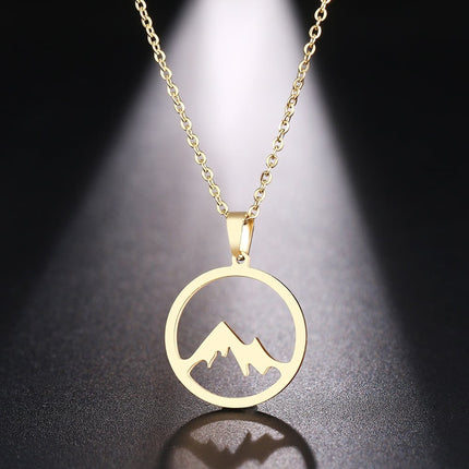 Men's Snowy Mountain Necklace - Wnkrs