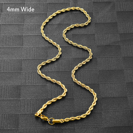 Fashion Spiral Chain Necklace - Wnkrs