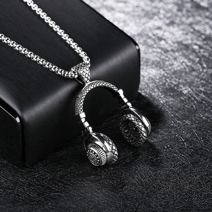 Men's Headphones Necklace - Wnkrs