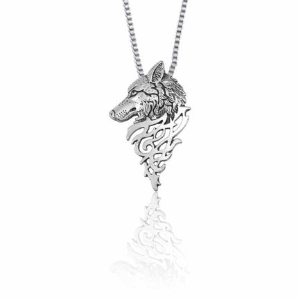 Men's Wild Wolf Necklace - Wnkrs