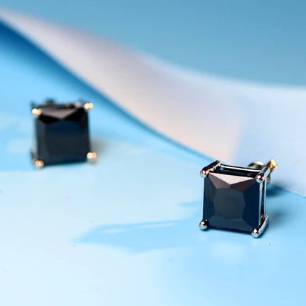 Men's Fashion Crystal Stud Earrings - Wnkrs