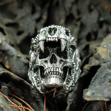 Men's Skull Shaped Ring - Wnkrs