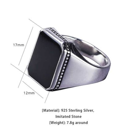925 Sterling Silver Ring for Men - wnkrs