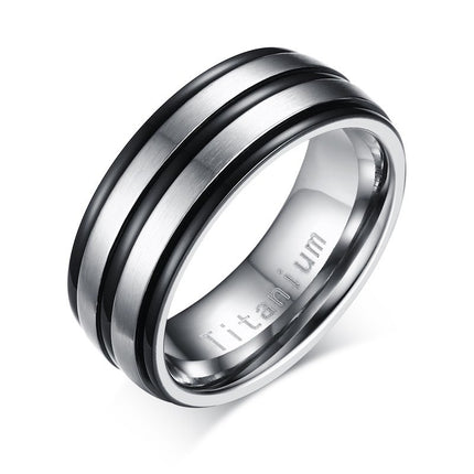 Fashon Men's Titanium Ring - Wnkrs