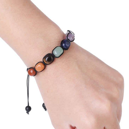 Handmade Natural Stone String Bracelet - wnkrs