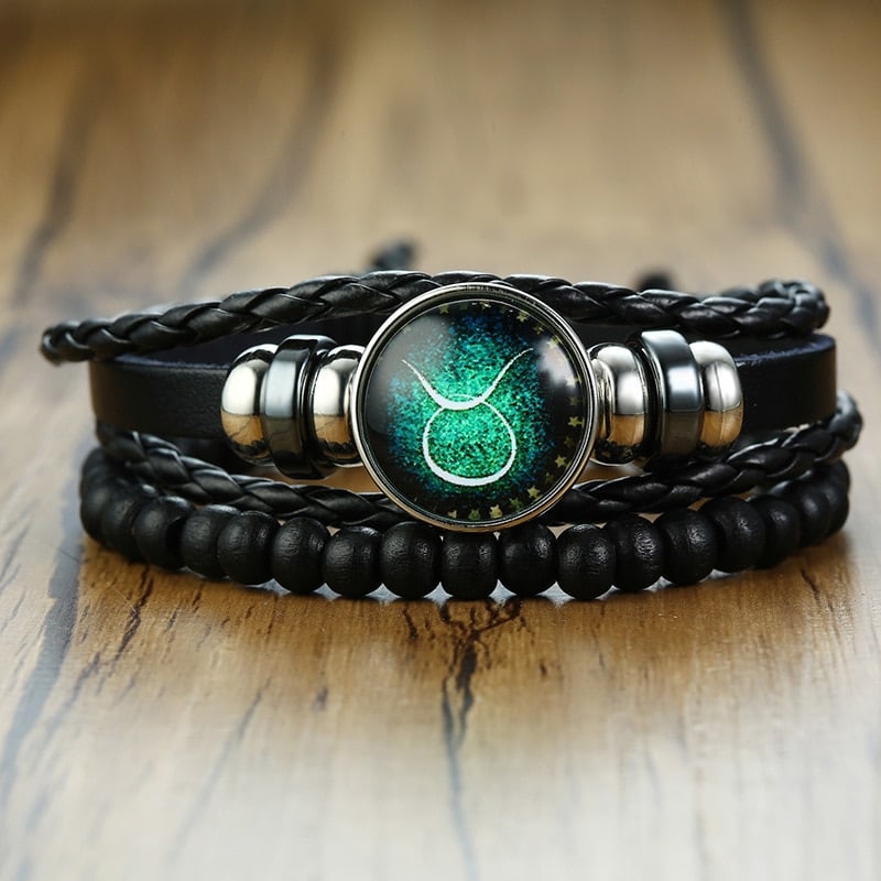 Men's Multi-Layer Leather Rope Bracelet