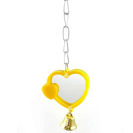 Heart Shaped Mirror for Birds - wnkrs