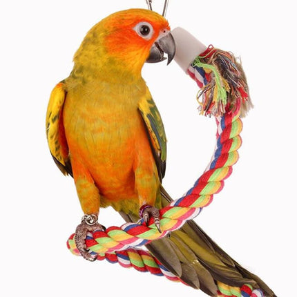 Bird's Woven Spiral Toy - wnkrs