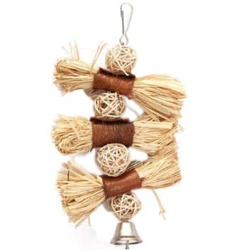 Hanging Sisal Chewing Toy for Birds - wnkrs