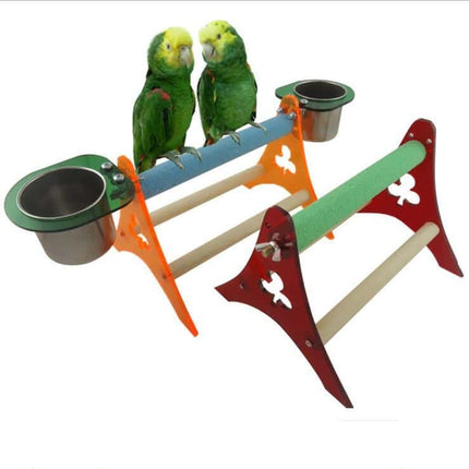 Wooden Parrot Stand - wnkrs