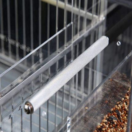 Bird's Trasparent Cube Feeder - wnkrs