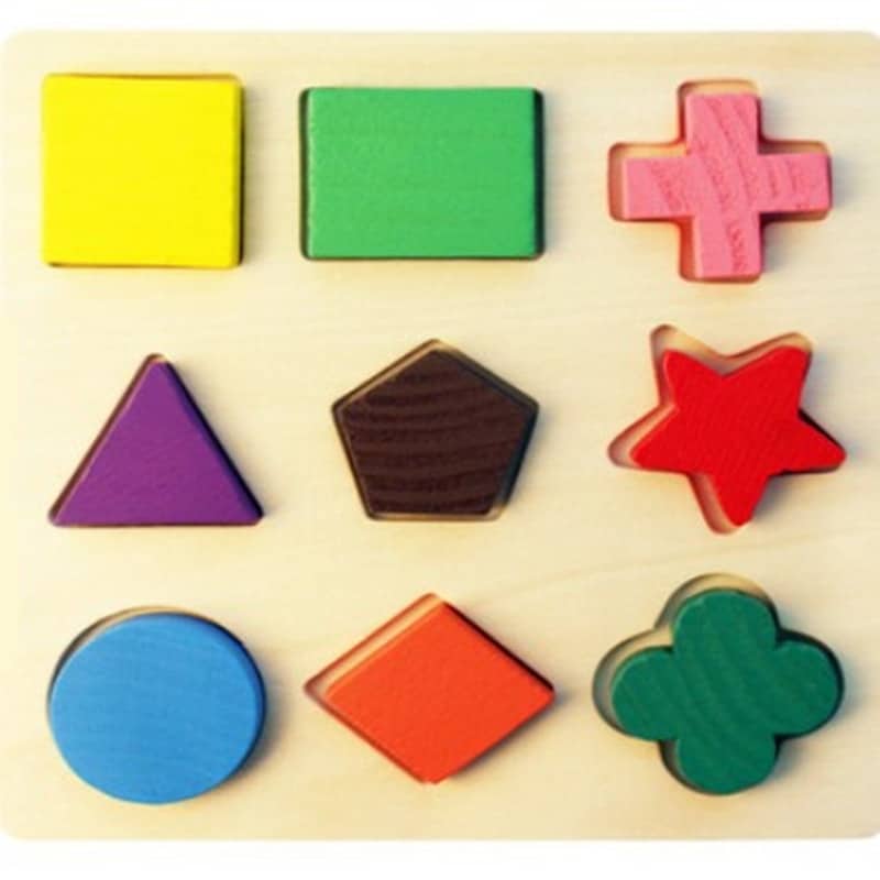 Colorful Wooden Puzzle for Parrot