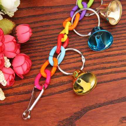 Hanging Bells Swing For Birds - wnkrs