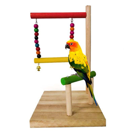 Bird's Multifunction Wooden Perch - wnkrs