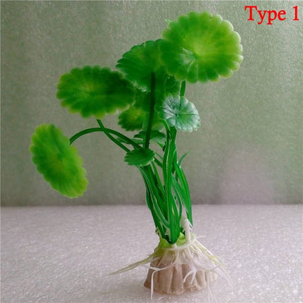 Plastic Multicolored Aquarium Plants - wnkrs