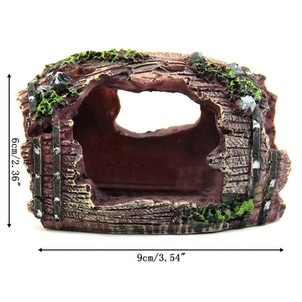 Artificial Barrel for Fish Tank - wnkrs