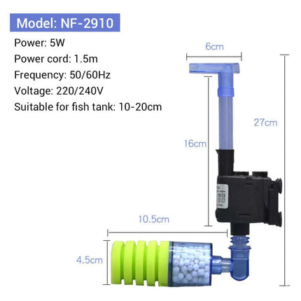 Ceramic Filter with Submersible Water Pump - wnkrs