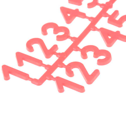 Red Beehive Marking Numbers Board - wnkrs