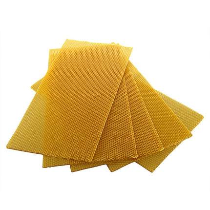 Yellow Wax Beehive Honeycomb Sheet 10 pcs Set - wnkrs