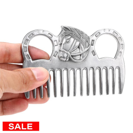 Horse Cleaning Aluminium Comb - wnkrs