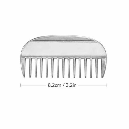 Horse Cleaning Aluminium Comb - wnkrs