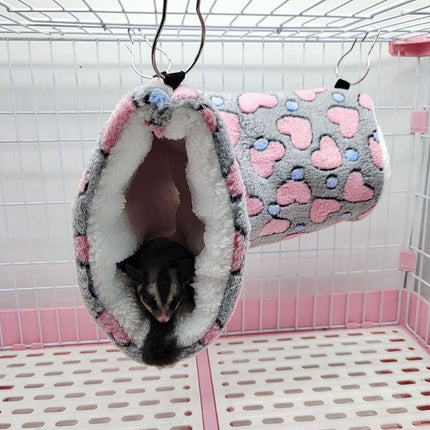 Hanging Plush Tunnel for Small Animals - wnkrs