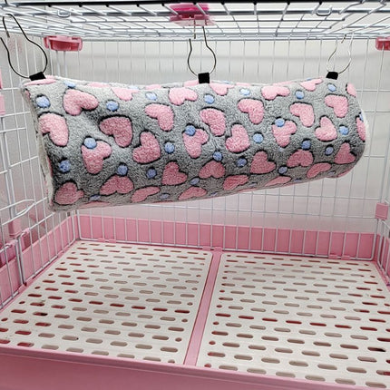 Hanging Plush Tunnel for Small Animals - wnkrs