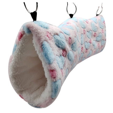 Hanging Plush Tunnel for Small Animals - wnkrs