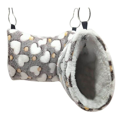 Hanging Plush Tunnel for Small Animals - wnkrs