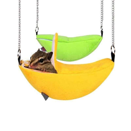 Banana Shaped Hammock for Small Pets - wnkrs