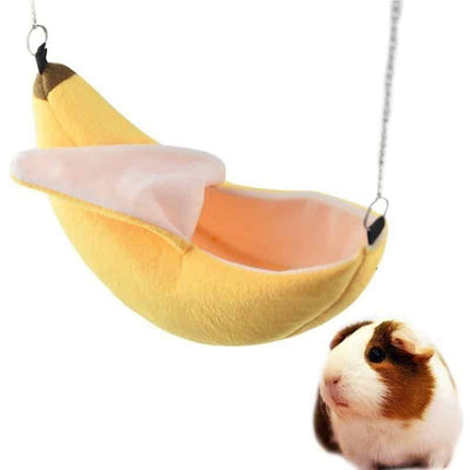 Banana Shaped Hammock for Small Pets - wnkrs