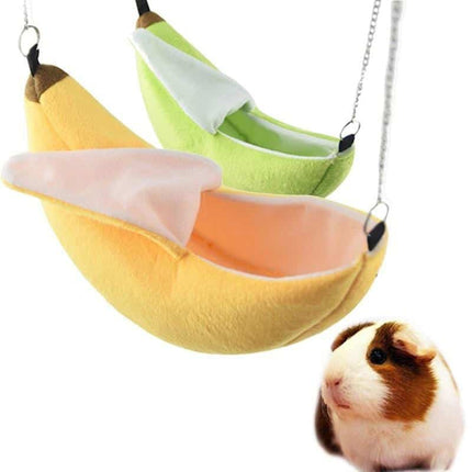 Banana Shaped Hammock for Small Pets - wnkrs