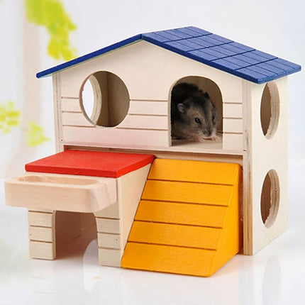 Color Block House for Small Animals - wnkrs