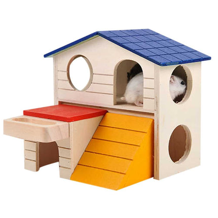 Color Block House for Small Animals - wnkrs