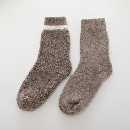 1 Pair of Wool Slipper Socks for Men - wnkrs