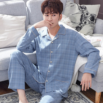 Men's Plaid Patterned Pajama Set - Wnkrs
