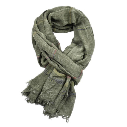 Men's Cotton and Linen Scarf - Wnkrs