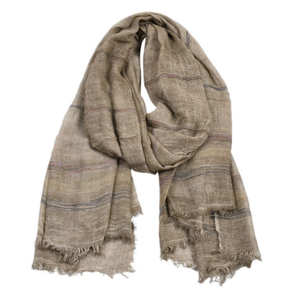 Men's Cotton and Linen Scarf - Wnkrs