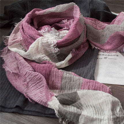 Fashion Plaided Men's Scarf - Wnkrs