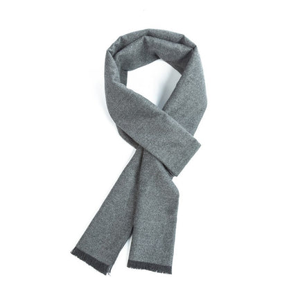 Casual Solid Patterned Men's Scarf - Wnkrs