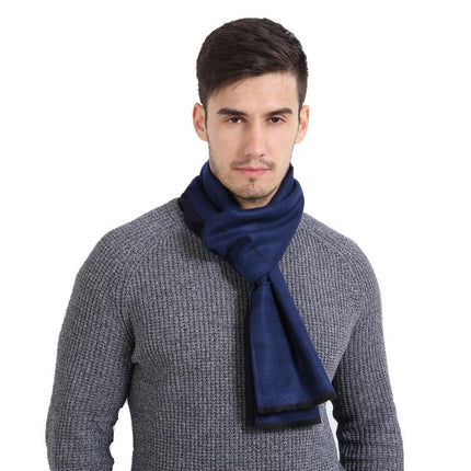 Casual Solid Patterned Men's Scarf - Wnkrs