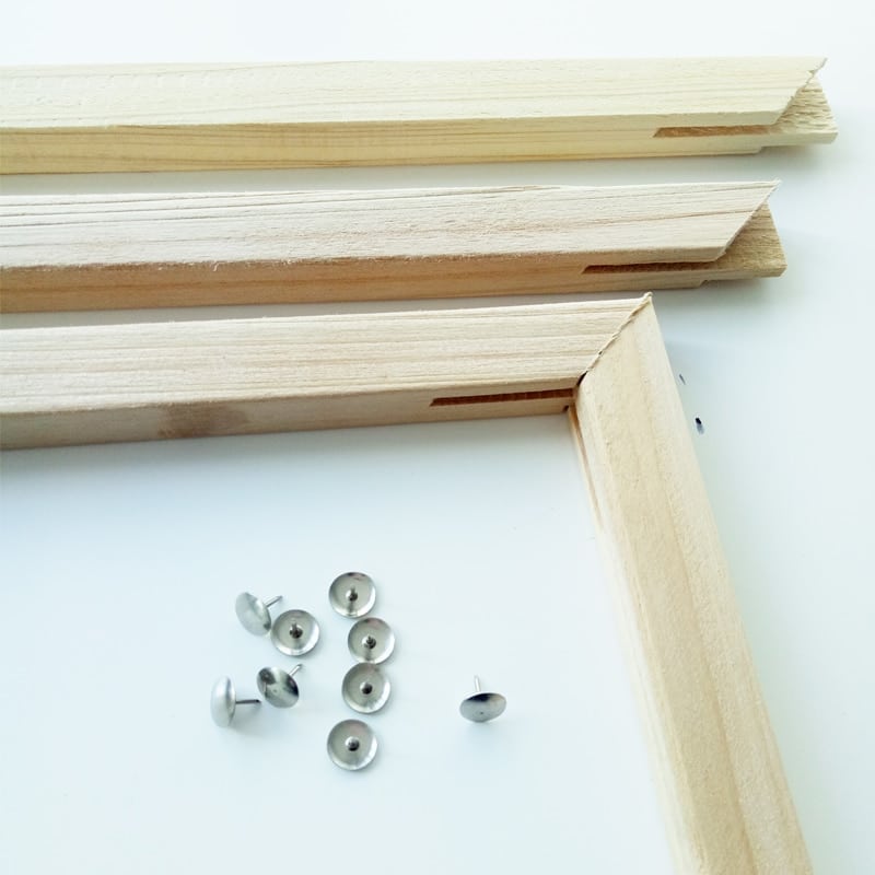 DIY Frame for Canvas Paintings