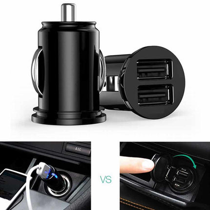 Car 2 Port USB Mini Charger - wnkrs